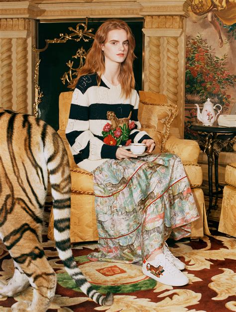 gucci chinese dress|Tigers Take Centerstage in Gucci's Covetable Lunar New Year .